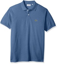 Lacoste Men's Short Sleeve Classic Fit Chine Pique Polo Shirt, Size 3-S