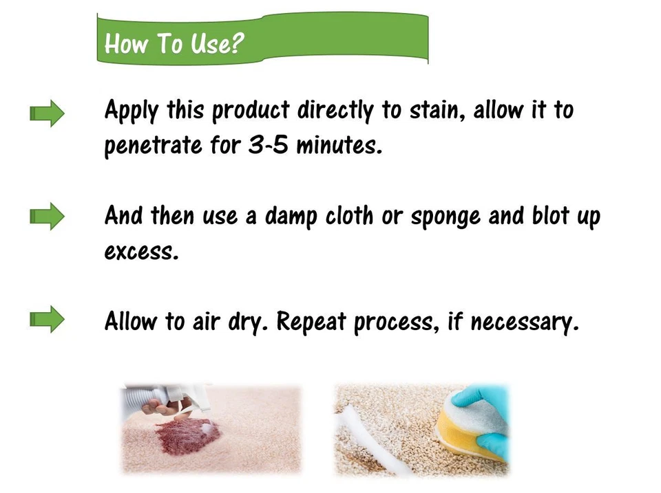 GreenFist Pet  Stain & Odor Remover Carpet Cleaner Enzyme Fast Acting  1 Gallon - Image 2 of 4