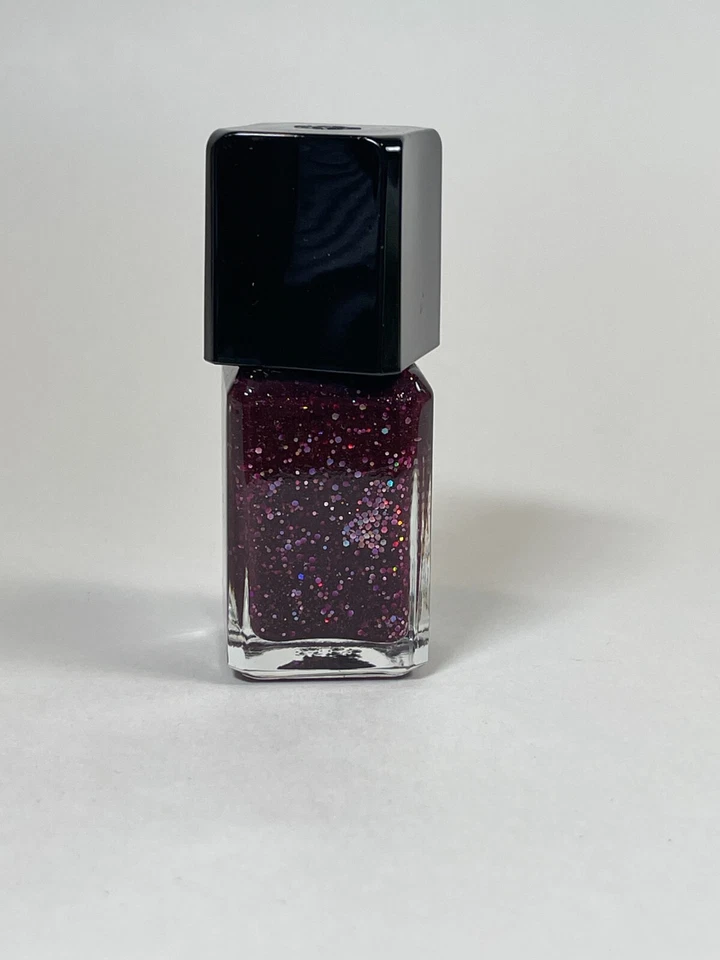Esmalte de uñas Illamasqua Glitterati gelatina roja holográfico hexagonal brillo nuevo Foto 2 de 4