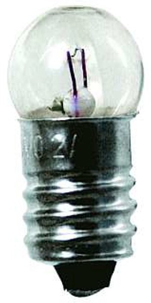 5 GlüHlampen E10 Klar 2,5V 0,2A 200Ma 0,5W Kugellampe GlüHbirne-image