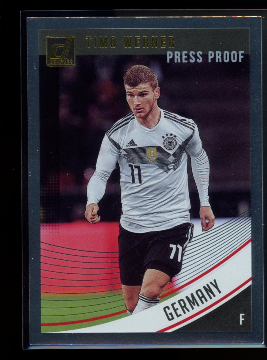 2018-19 Donruss #137 Timo Werner Press Proof Silver