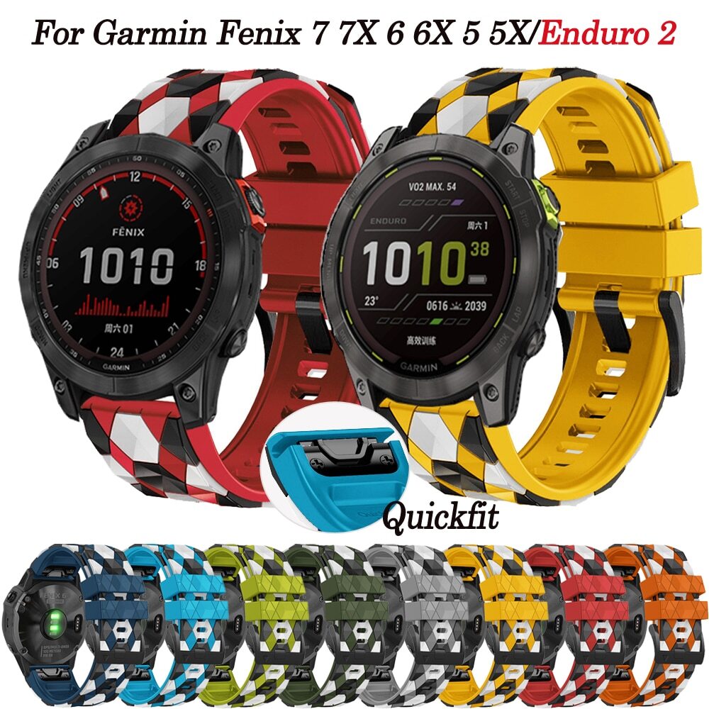 Quickfit Strap For Garmin Fenix 6X Pro 7X 5X 3HR 935 955