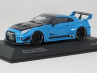 Solido Nissan (R35) Liberty Walk Body Kit Blau 2019 1/43 S4311209
