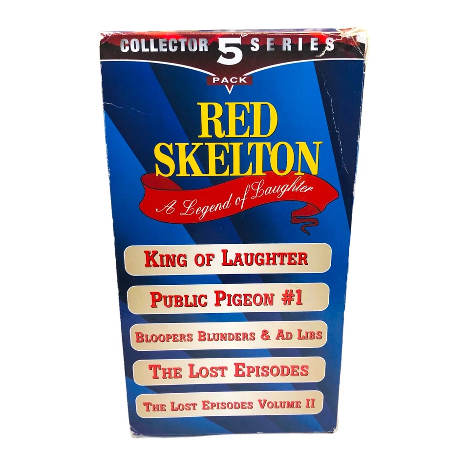 Red Skelton Legend of Laughter Collector Set VHS Color 1997 Lost Episodes Bloope - Image 4 of 4