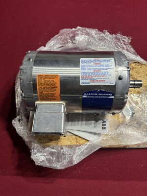 Baldor Reliance Washdown Duty Motor 3/4hp 56HZ Frame Spec. 35E5753M653G1