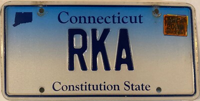 Vanity RKA license plate Roger Raymond Richard Rachel Russel Rachel Rae Rick Ron