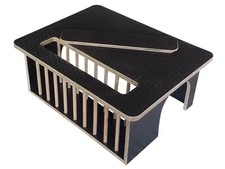 Meerschweinchenhaus Kleintierhaus mit Heuraufe Meerschweinchenhäuschen 80121