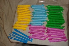 Magic Long Hair No Heat Curlers Spiral Ringlets 42 Colorful 2 Styling Hooks