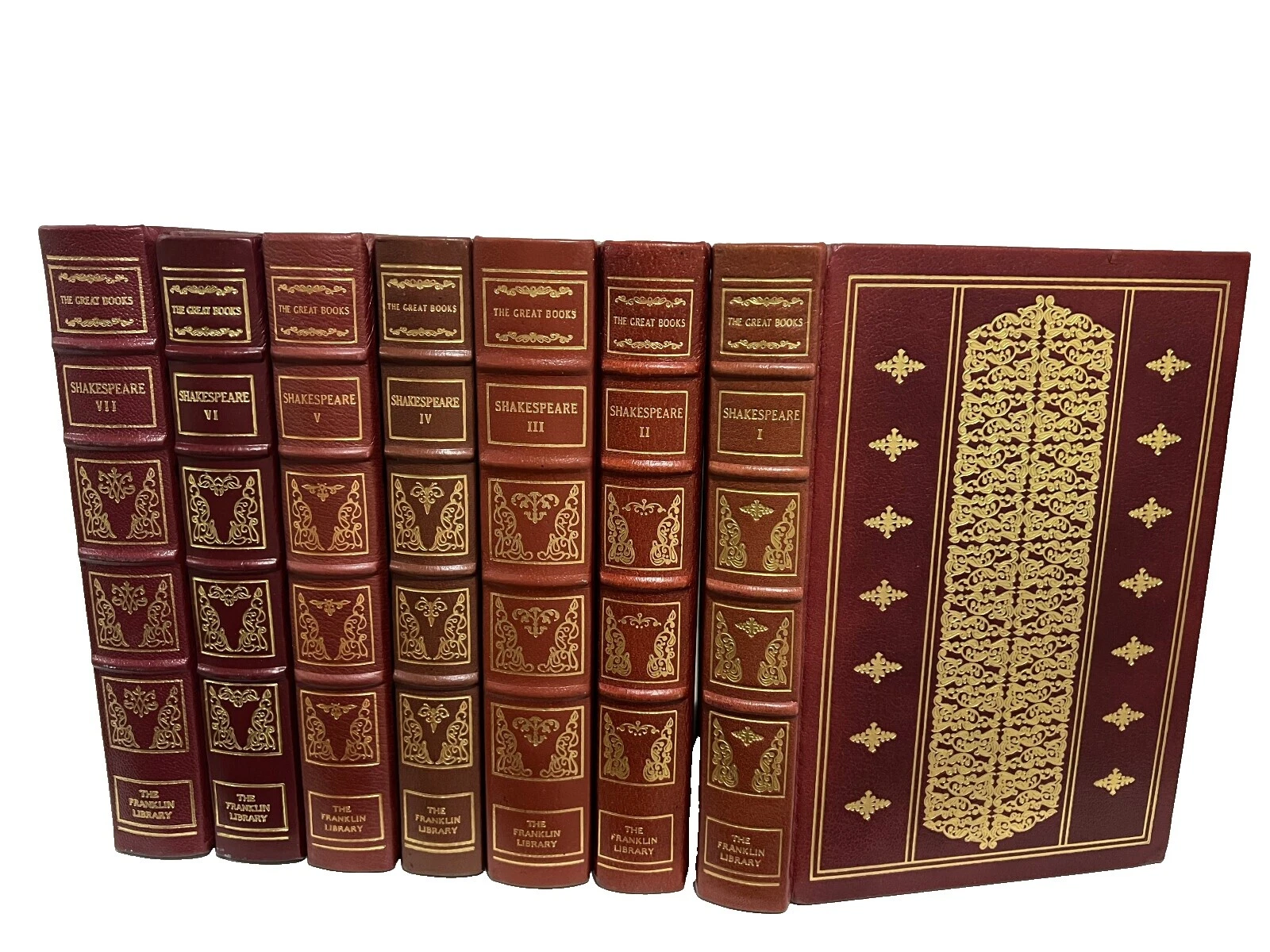 William Shakespeare libros antiguos y de Colección Cuero Franklin Library