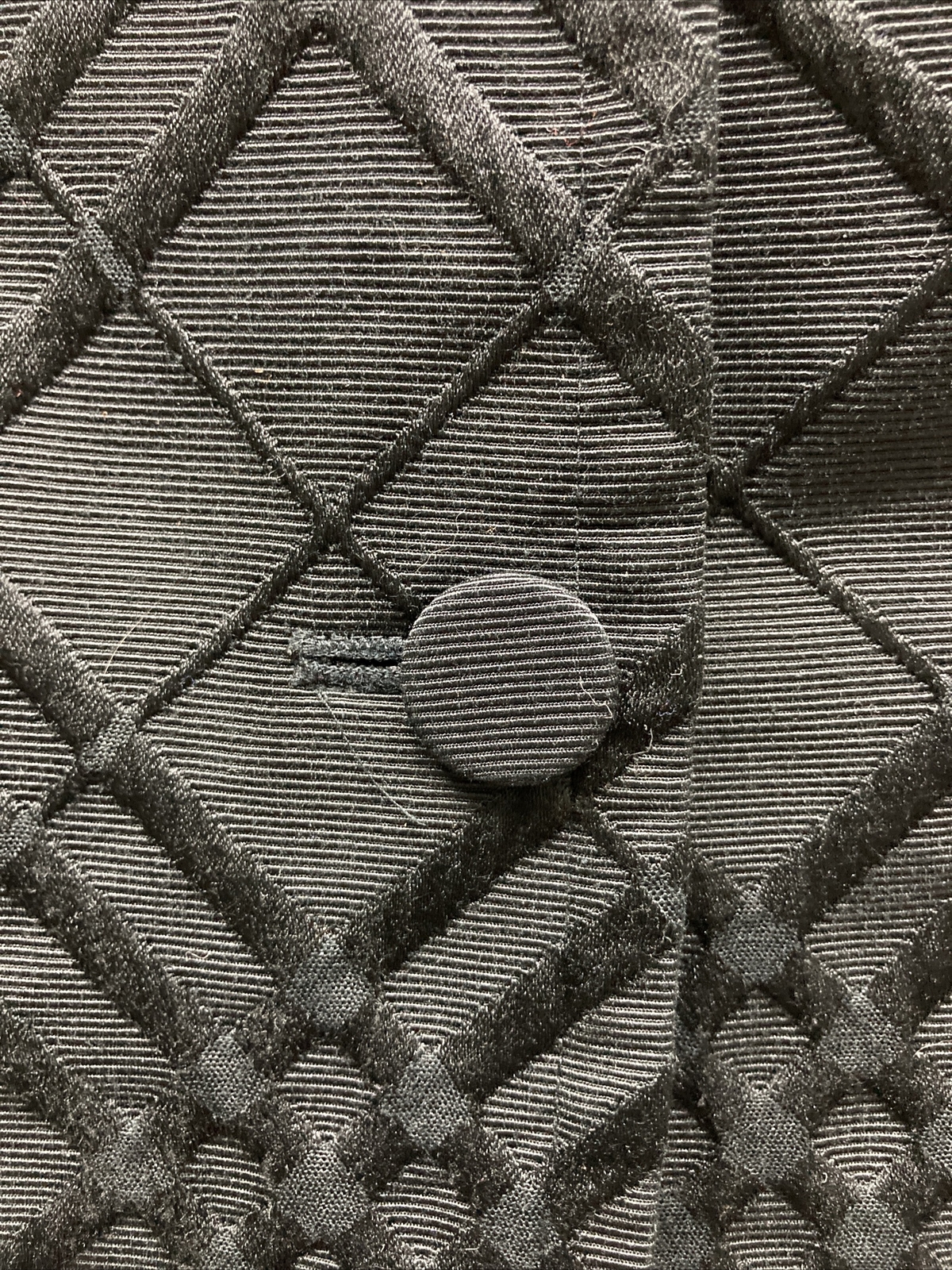 Women's Talbots Black Patterned Buttoned Jacket -… - image 3