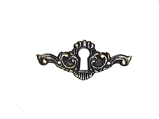 Keyhole Cover Antique Brass For Drawers Doors