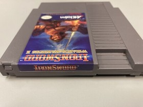 Iron Sword Wizards & Warriors II 2 Nintendo Entertainment System NES Authentic