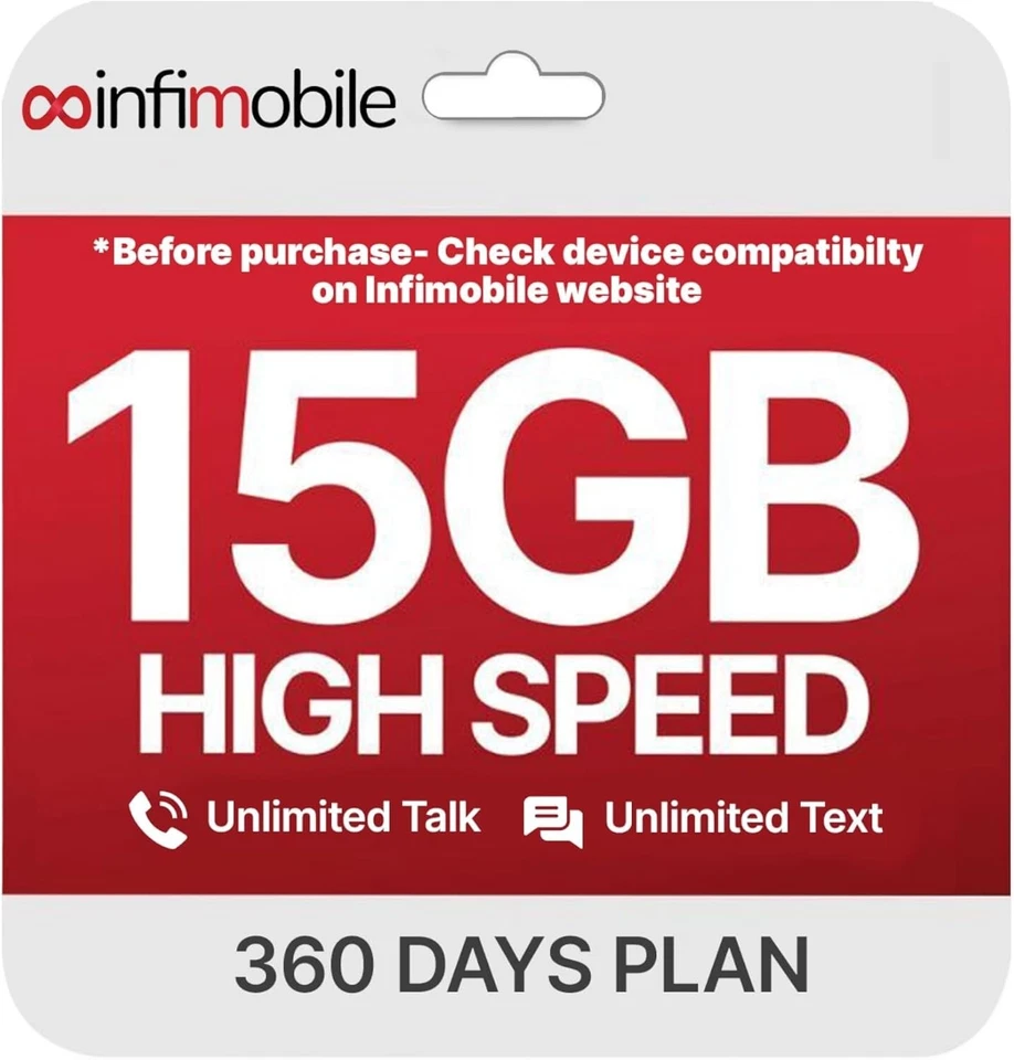 15GB High-Speed Data Prepaid Plan - $25/Month for 12 Months of Connectivity - Image 3 of 4