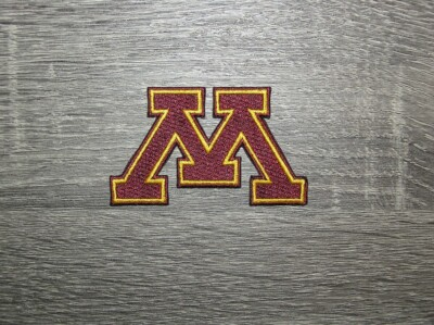 #ad Minnesota Golden Gophers College Embroidered Iron On Patch 3quot; x 1.75quot; $4.99