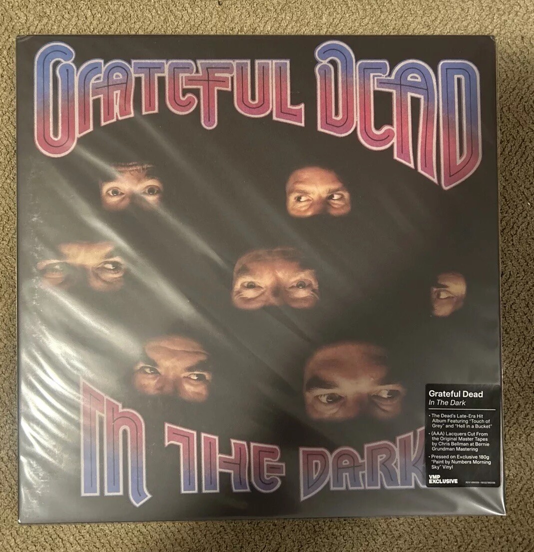 Grateful Dead In The Dark Vinyl Me Please Exclusive Numbers Sky Color Vinyl New