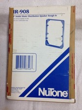 NuTone IR-908 8" Inside Music Distribution Speaker Rough-In