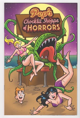 Pop's Chock'Lit Shoppe of Horrors #1 Dan Parent Variant NM  -Ltd to 200 w/ COA