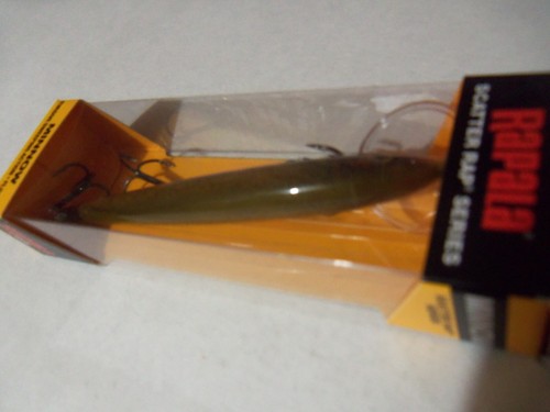 1 Señuelo Rapala Scatter Rap Minnow SCRM11 CHL Live Char Nuevo en Paquete - Imagen 3 de 7