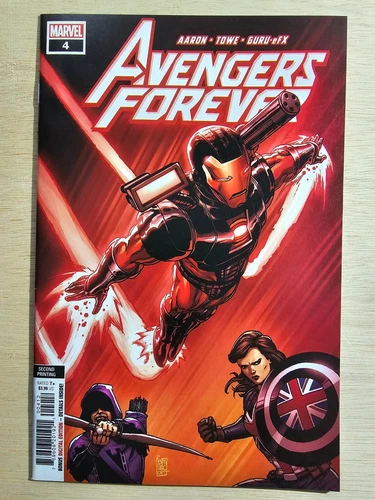 Avengers Forever #4 Marvel Comics 2022 2nd Printing Variant Camuncoli NM