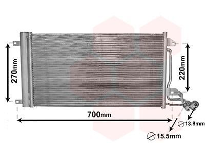 VAN WEZEL Kondensator 49005038 Seat