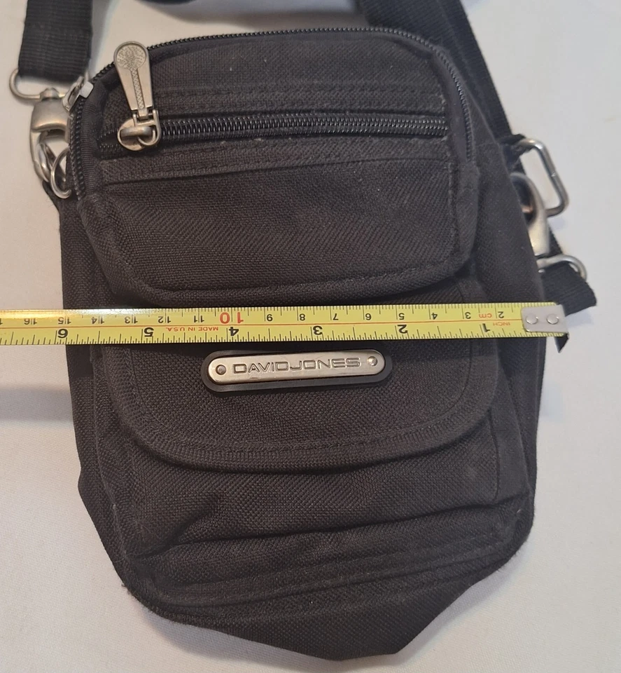 David Jones Cross Body Bag Black - Image 3 of 4