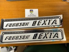 Fordson Dexta Tractor Bonnet New Performance Decal Kit
