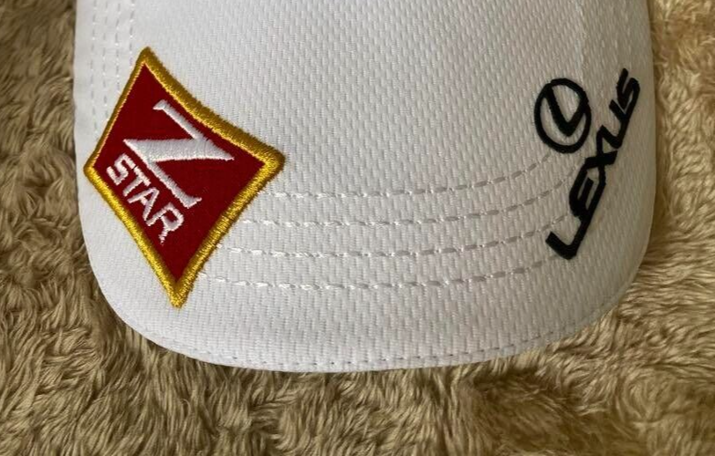 LEXUS SRIXON Cap Logo Lexus/ Srixon Golf Cap White Color