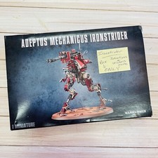 Adeptus Mechanicus Ironstrider BOX ONLY instructions  stickers inside Warhammer