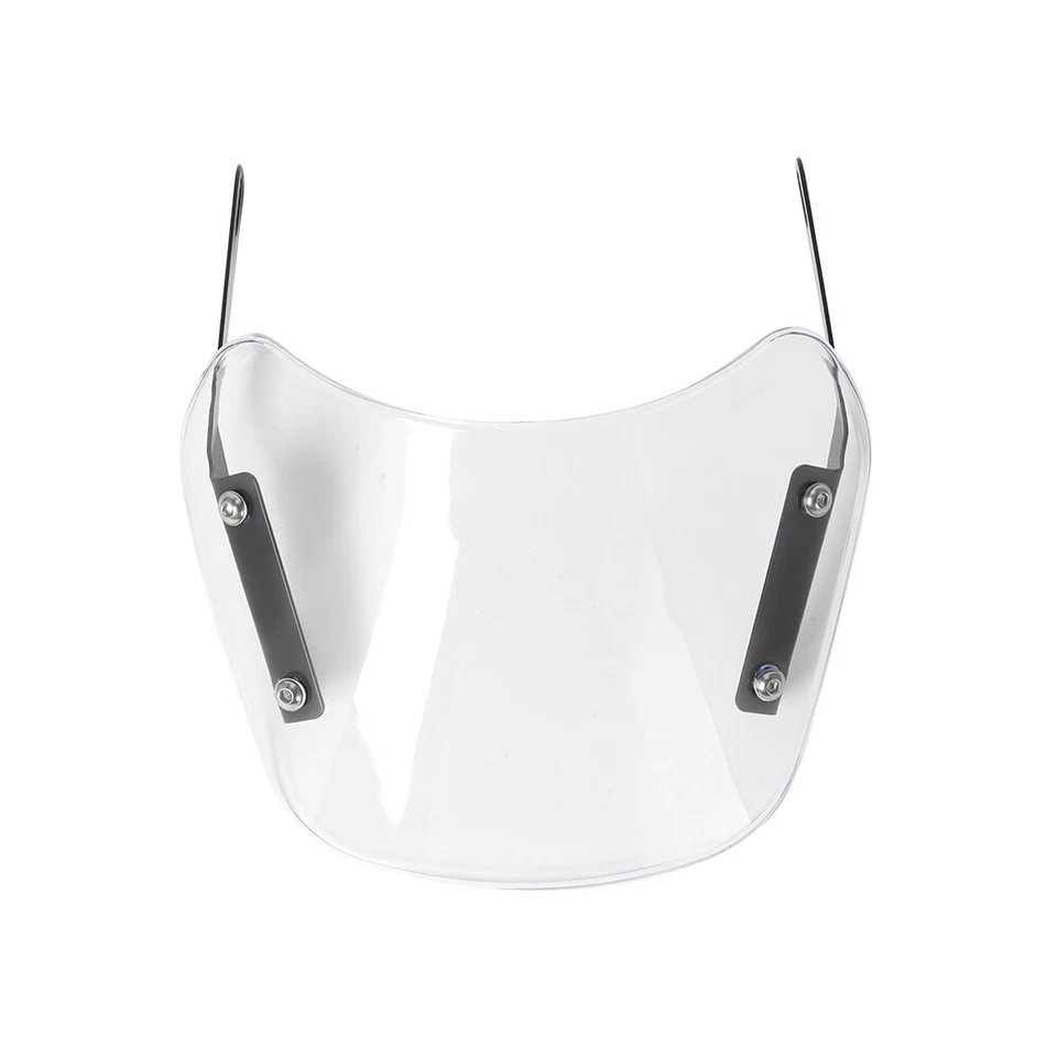 Faro redondo universal 5-7" moto parabrisas blanco para Suzuki GSF650 GSF Foto 2 de 4