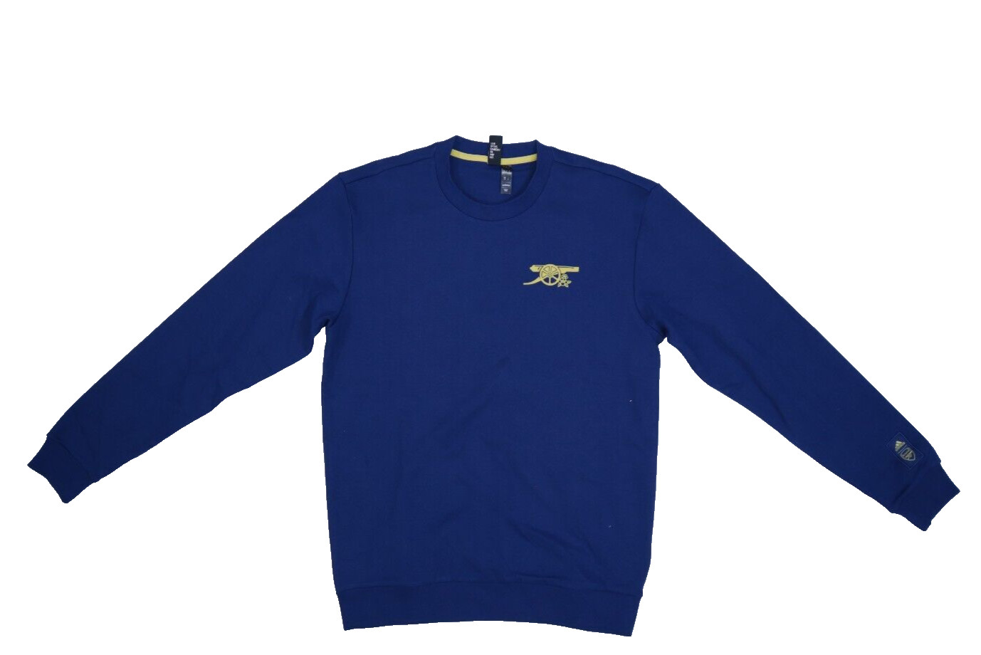 Adidas Arsenal Cultural Story Crew Sweatshirt Mystery Blue Logo Crest Mens S