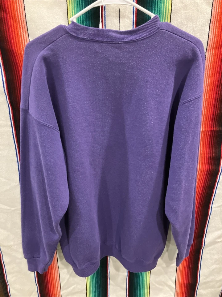 Винтажная толстовка 90-х Blood N Fire христианская металлическая рок-группа с круглым вырезом XL 25x27 - Изображение 4 из 4