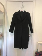 Women’s Black Wool Coat By Austin Reed