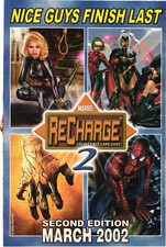 Marvel Recharge CCG 2 Print Advert Second Edition March 2002 Card Game