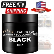 Fast Drying Black Leather Repair Kit for Couches, Seats, and Accessories