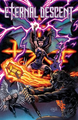 Eternal Descent #1 Cover B 1:5 Metcalf Variant Opus Comics 2022 EB100