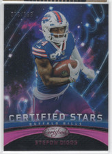 2023 Certified Certified Stars Mirror Pink #2 Stefon Diggs /199 - NM-MT