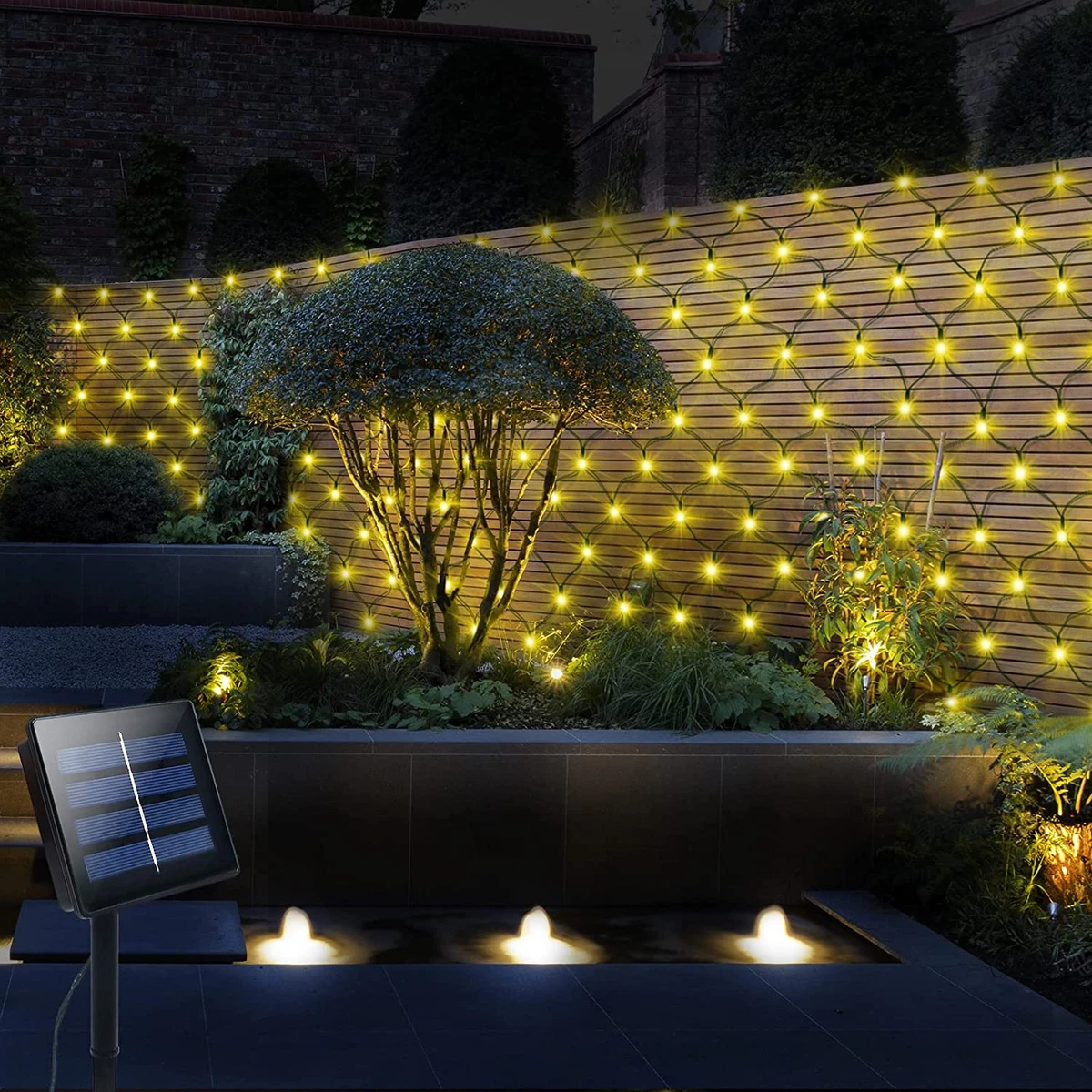 Solar bush lights outlet