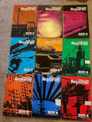 Solar Law Reporter, Vols. 1-3, 17 issues