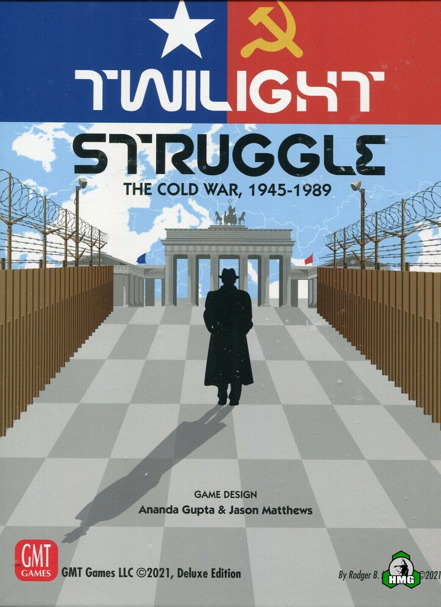 GMT Games - Twilight Struggle Deluxe Edition, 8th Printing