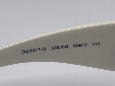 Dolce & Gabbana Vintage Logo Sunglass DG 6017-B 508/8G Dolce & Gabbana Vintage Logo Sunglass DG 6017-B 508/8G | eBay main image 3