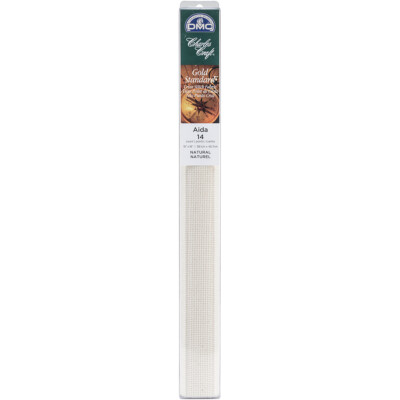 DMC Charles Craft Gold Standard Aida 14 Count 15''X18'' Box-Natural, GD1436-5200