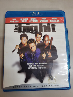 The Big Hit (Blu-ray Disc, 2006) Mark Wahlberg Lou Diamond Phillips Used
