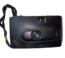 Vtg Panoramic Film Camera 35mm Black Strap Works Lightweight MCM 4.5x3  Rare