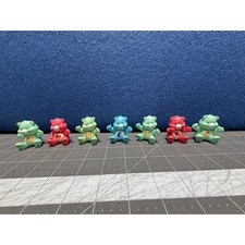 Vintage Care Bears TCFC PVC Figures Figurines Lot of 7