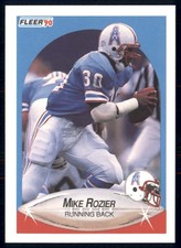 1990 Fleer - Mike Rozier #135