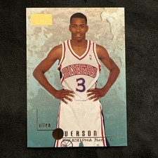 1996 SkyBox Premium #85 Allen Iverson Rookie Card 76ers RC HOF PHILADELPHIA . rookie card picture