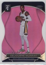 2024-25 Totally Certified Pink Platinum Mirror Die-Cut /125 Dejounte Murray 1cx3