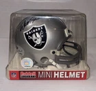 2001 Playoff Absolute Memorabilia Signed Willie Brown Riddell Mini Helmet