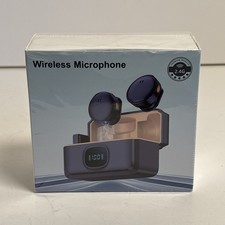 Magnetic Wireless Lavalier Mic Noice Reduction IOS Android Audio Video Recording