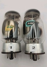 GEC KT88 Pair Audio Valve Vacuum Tube Vintage TV7 Tested